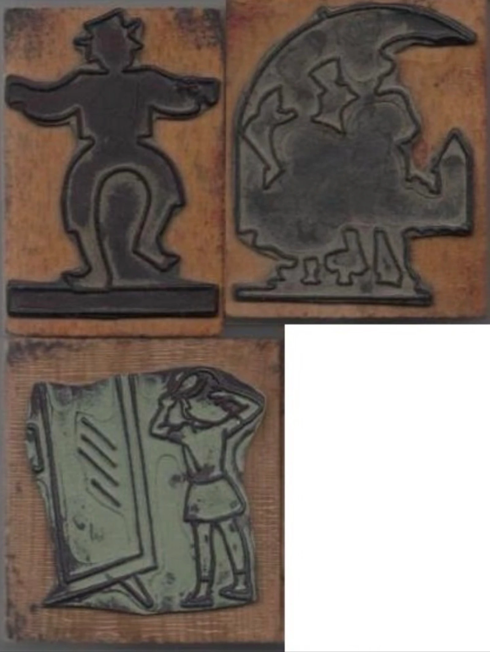 Lot van 49 antieke stempels – photo 4